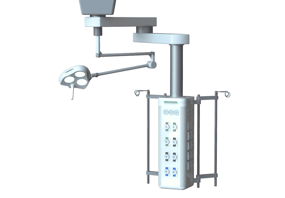 Single OSA System With Built in LED Treatment Lamp for I.C.U & Trauma