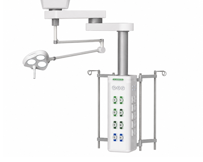 Single OSA System With Built-in LED Treatment Lamp for I.C.U. & Trauma