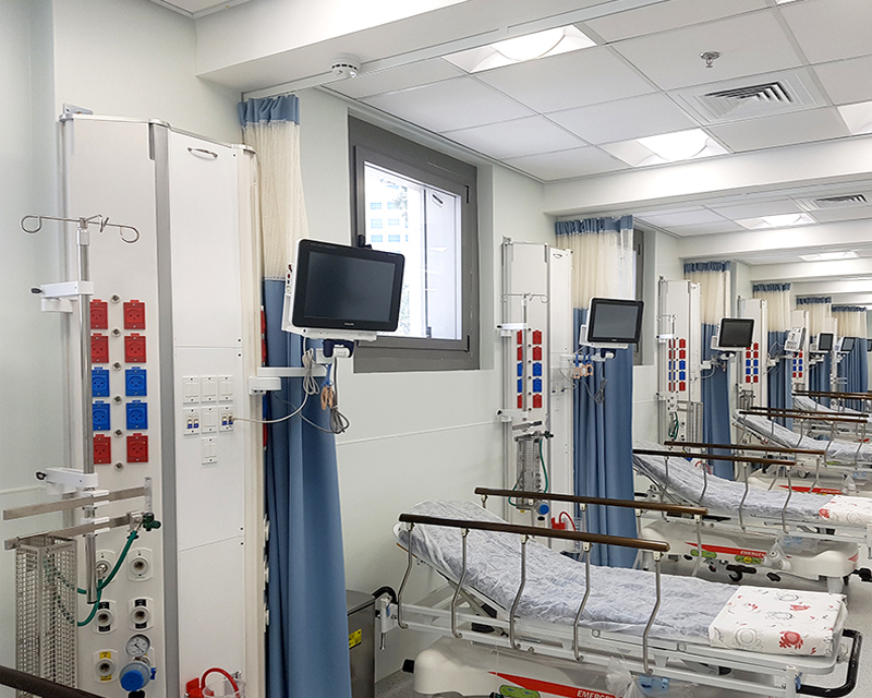 Power Column for Critical Care Unit